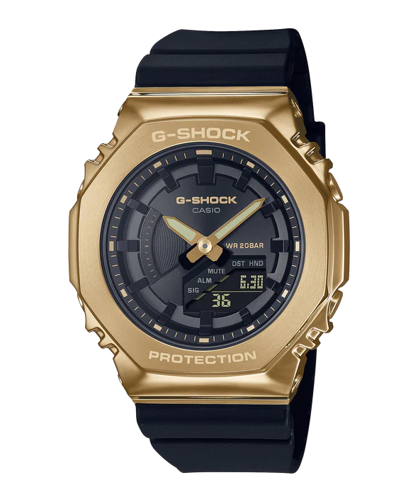 G-Shock GMS2100GB1A gold Duo Mid Size Watch