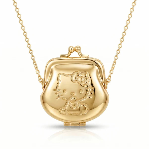 Couture Kingdom - Sanrio Hello Kitty Kiss Lock Purse Necklace