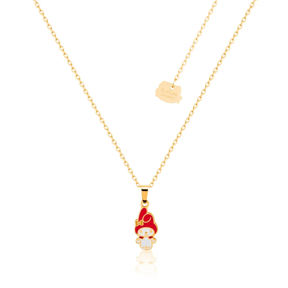 Couture Kingdom - ECC Sanrio Hello Kitty My Melody Full Body Necklace Gold