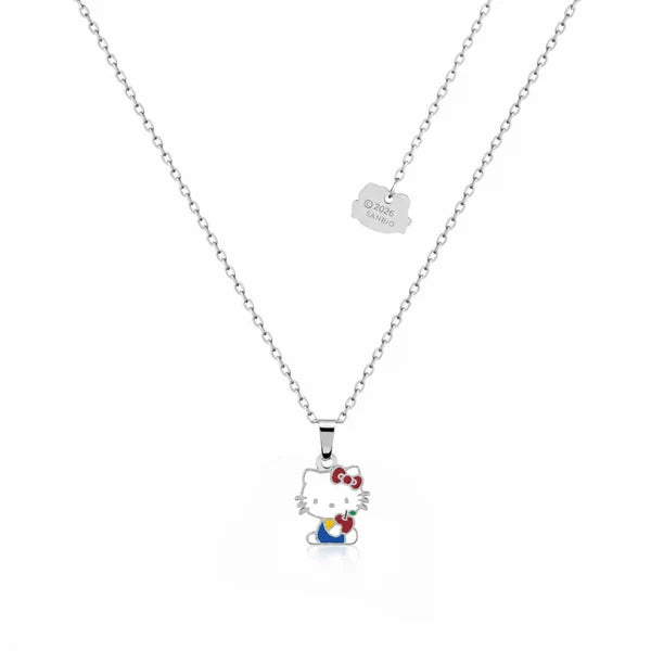 Couture Kingdom - ECC Sanrio Hello Kitty Apple Necklace Silver
