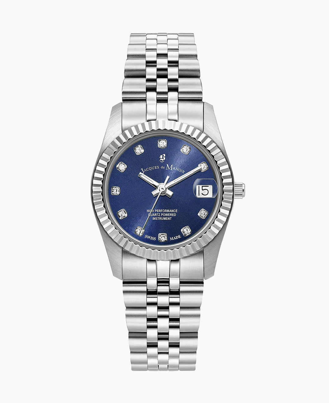 Jacques du Manoir Military Tango Blue Watch