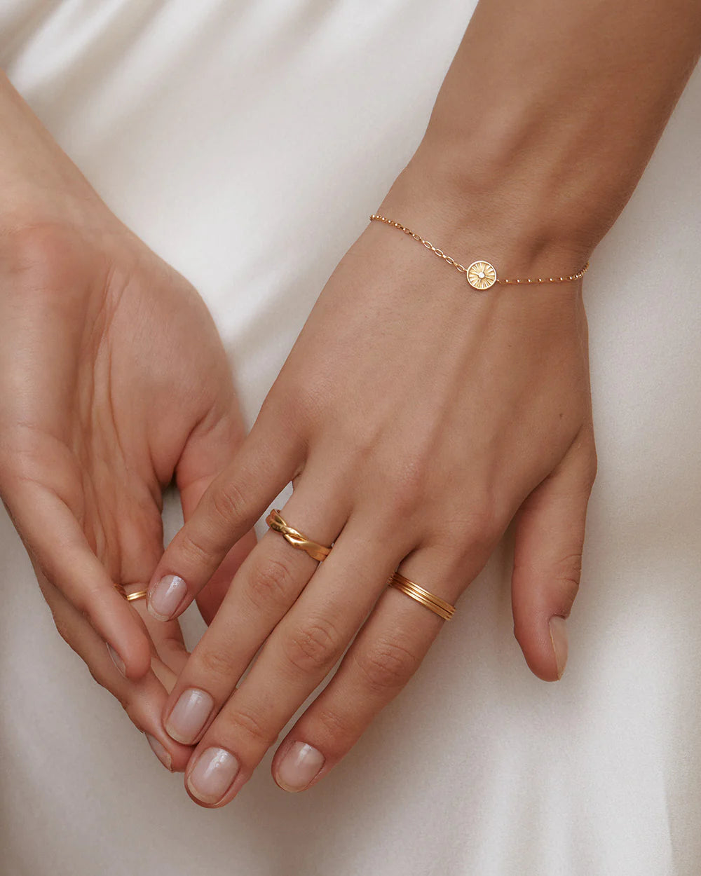 Kirstin Ash Wander Bracelet- 18k Gold Vermeil