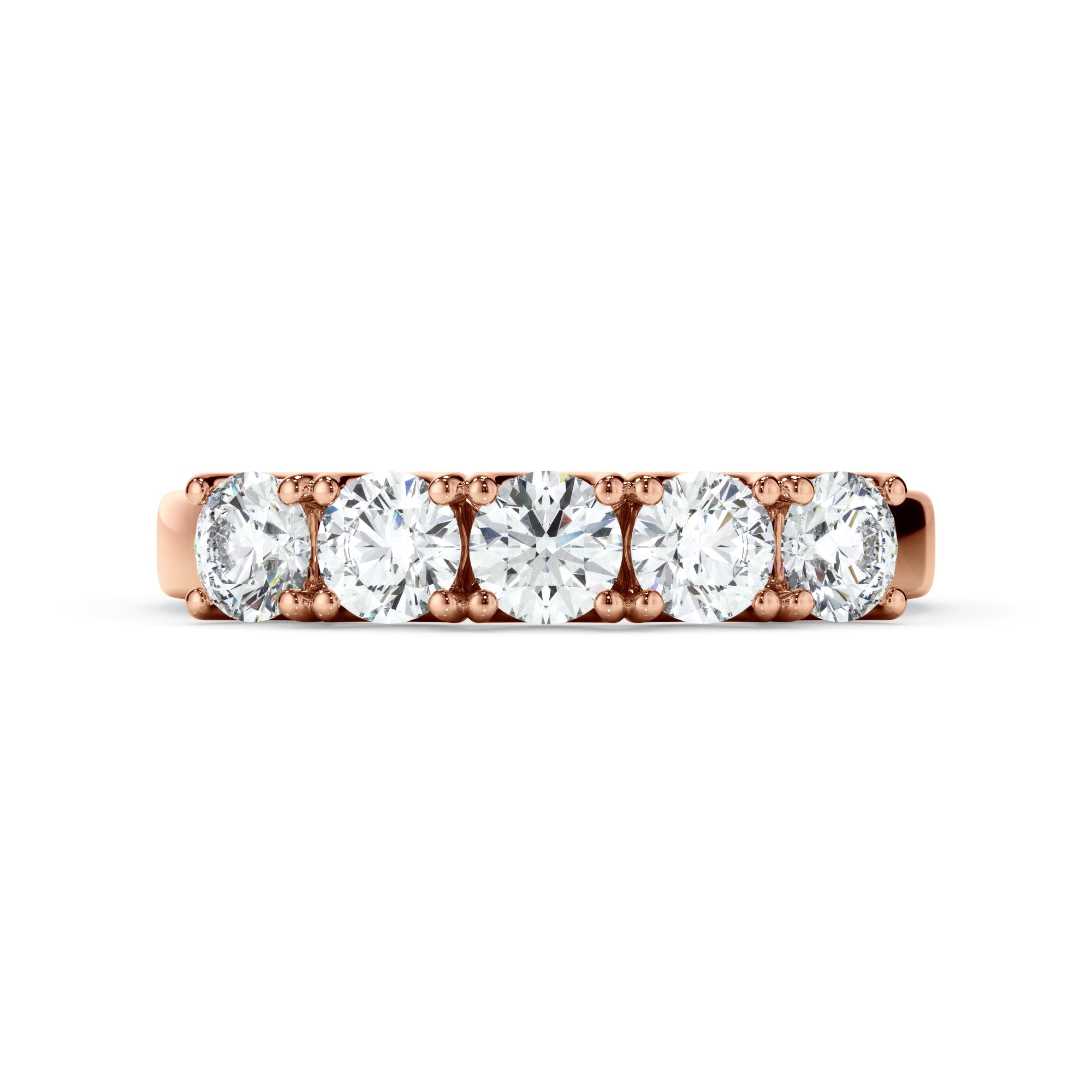 18ct Rose Gold 1ct Stone Diamond Ring