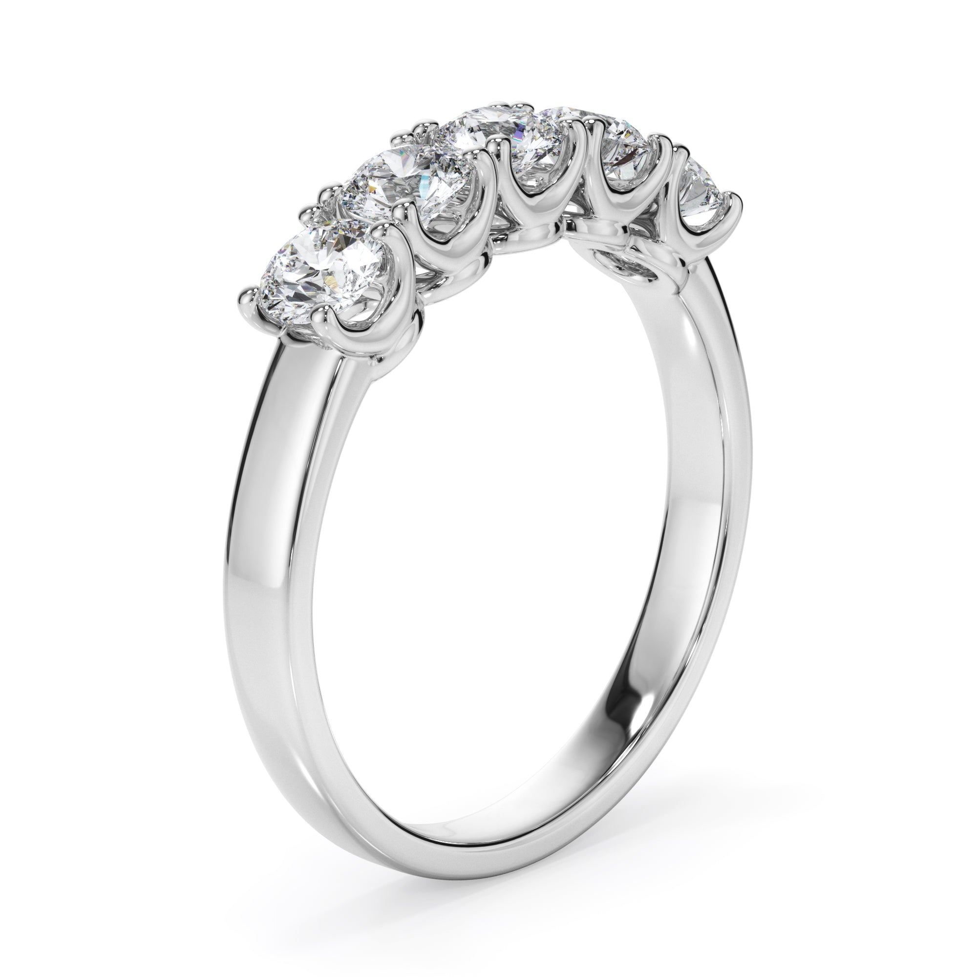 18ct White Gold 1ct Stone Diamond Ring