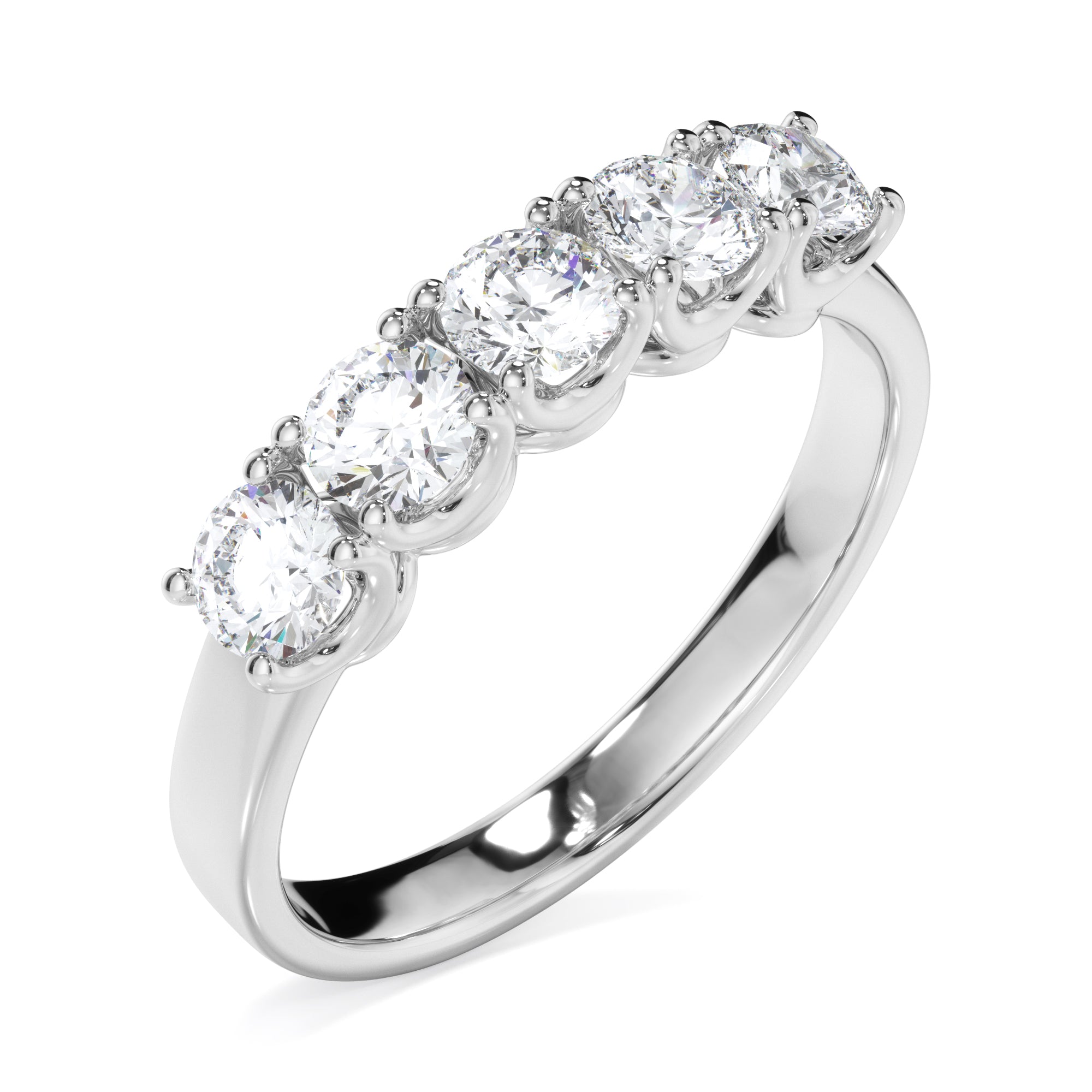 18ct White Gold 1ct Stone Diamond Ring