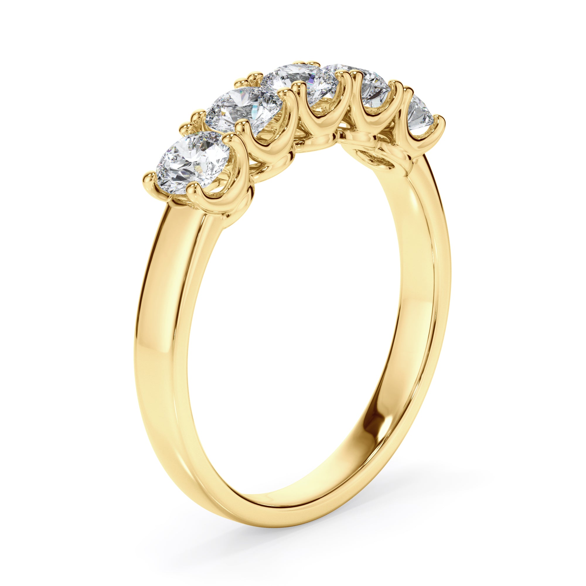 18ct Yellow Gold 1ct Stone Diamond Ring
