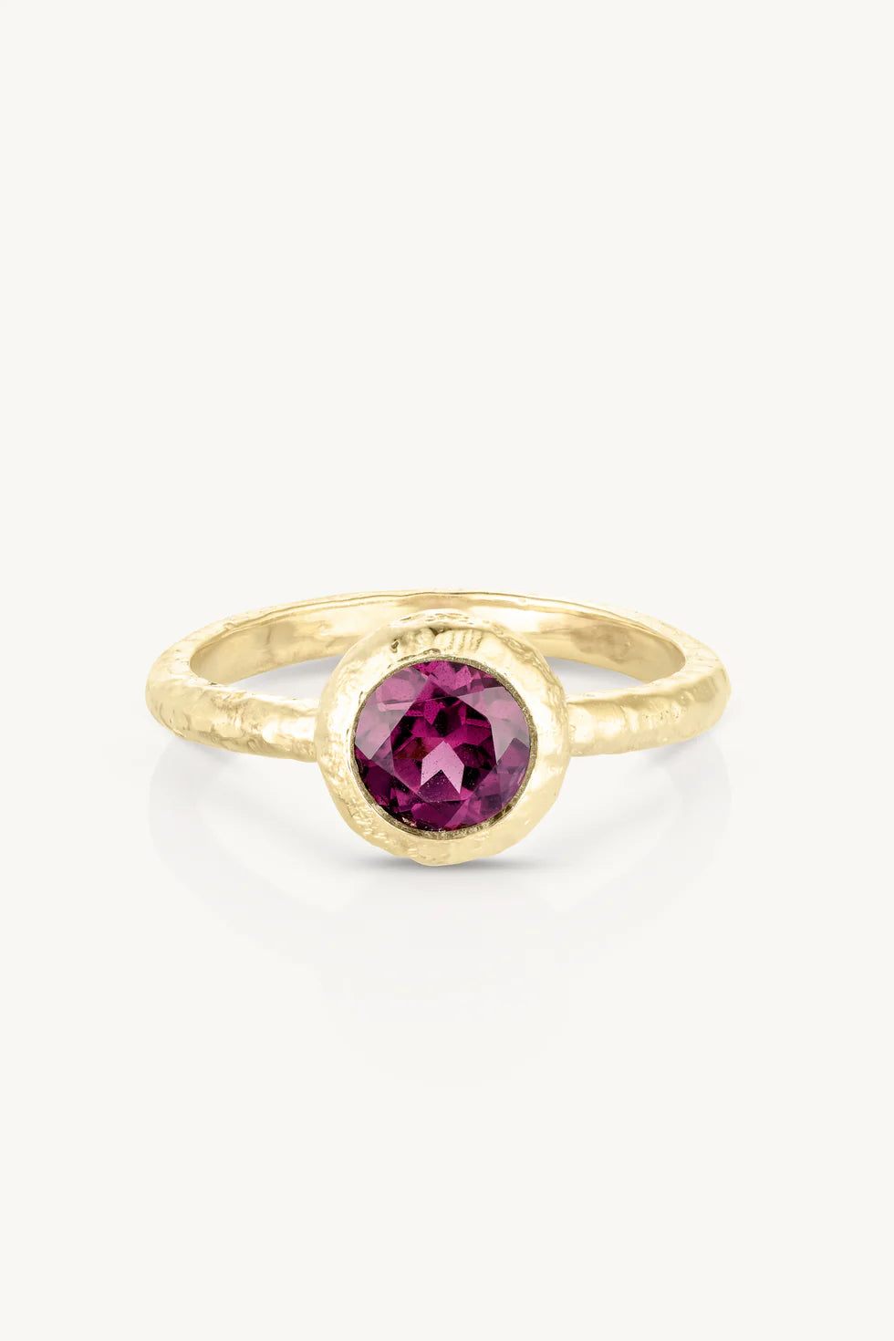 Toni May Marlow Rhodolite Gold Stacker Ring