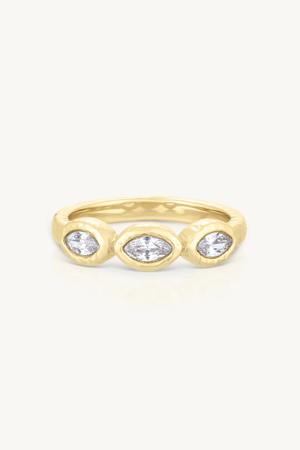 Toni May Maya CZ Gold Ring
