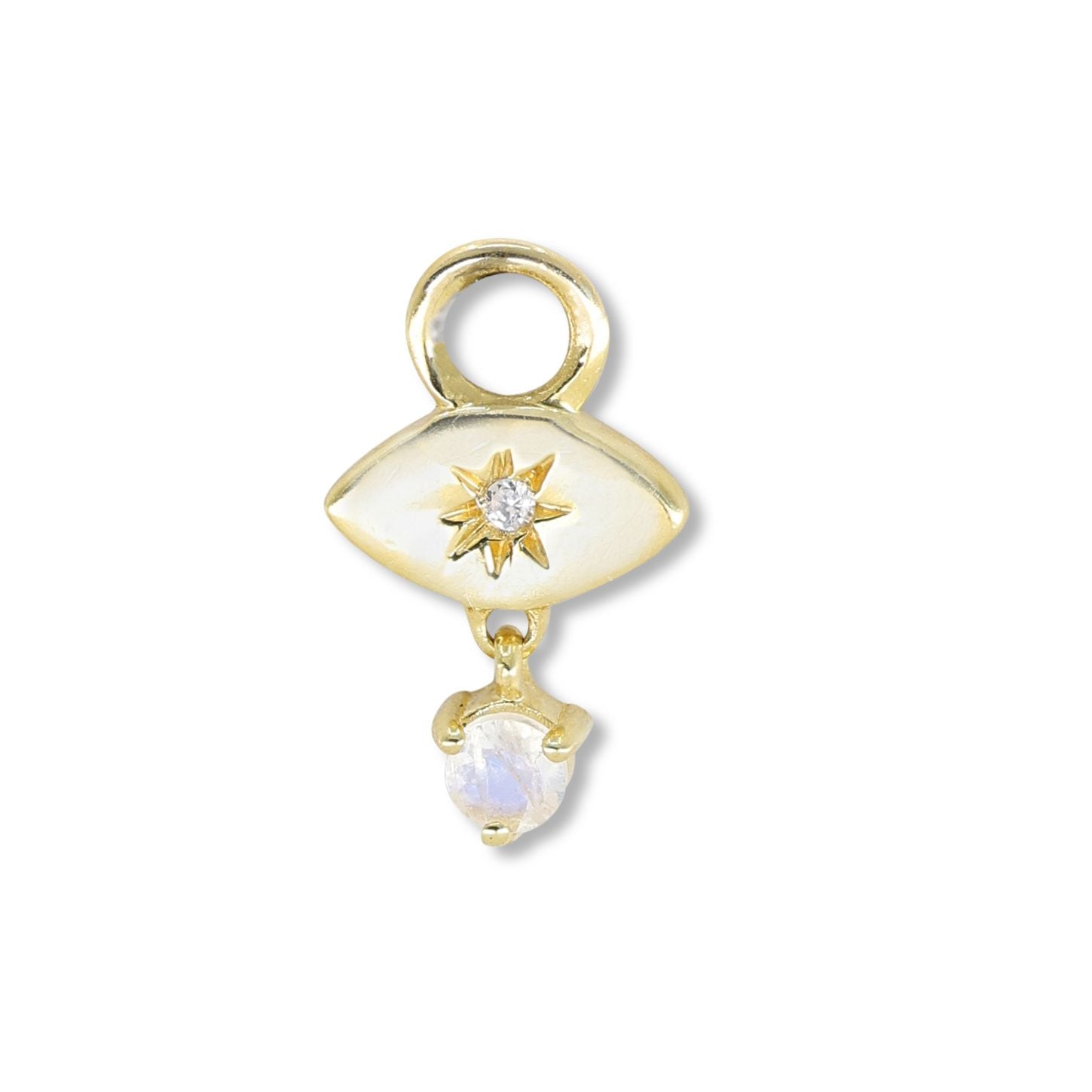 Toni May Vega Moonstone Gold Charm