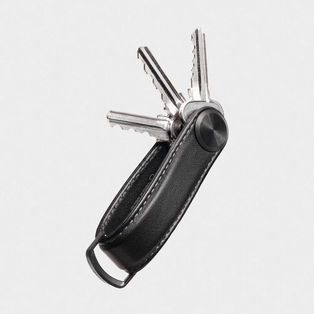 OrbitKey Key Organiser Pro Leather Blackout