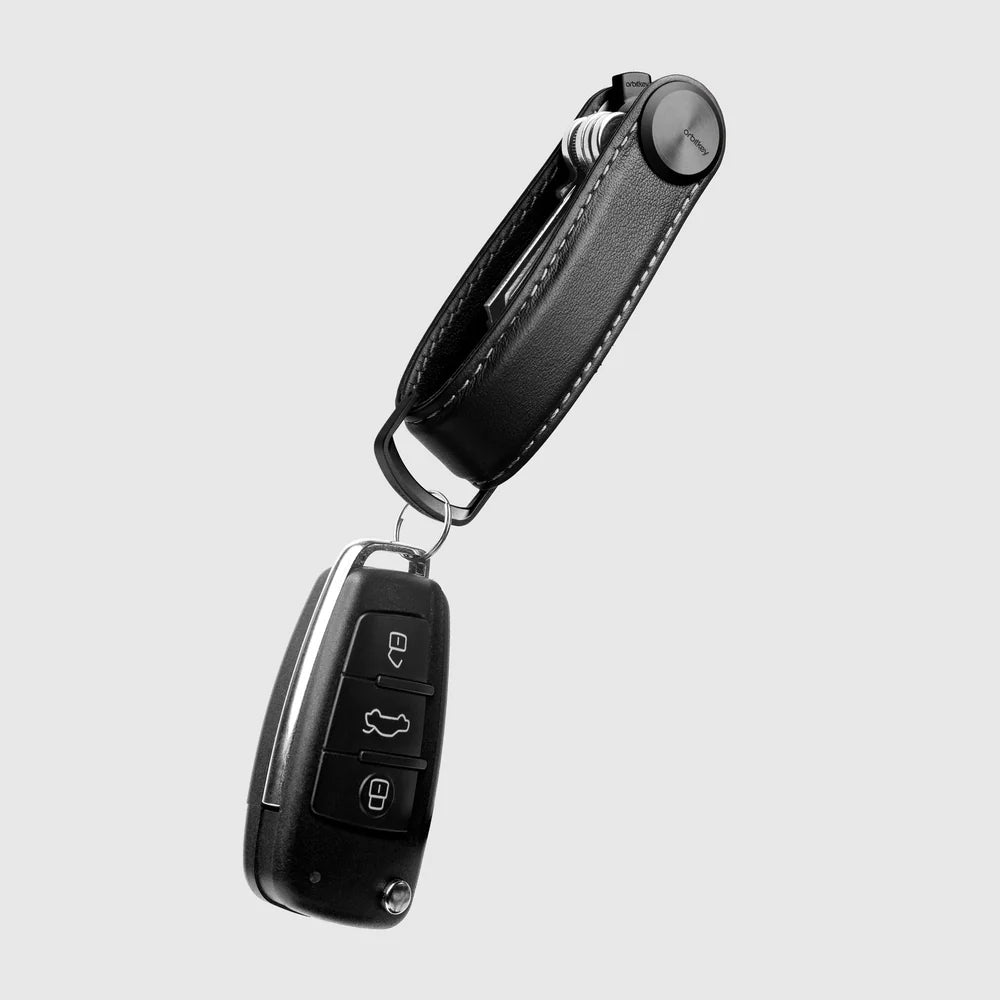 OrbitKey Key Organiser Pro Leather Blackout