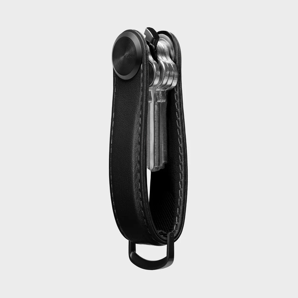 OrbitKey Key Organiser Pro Leather Blackout