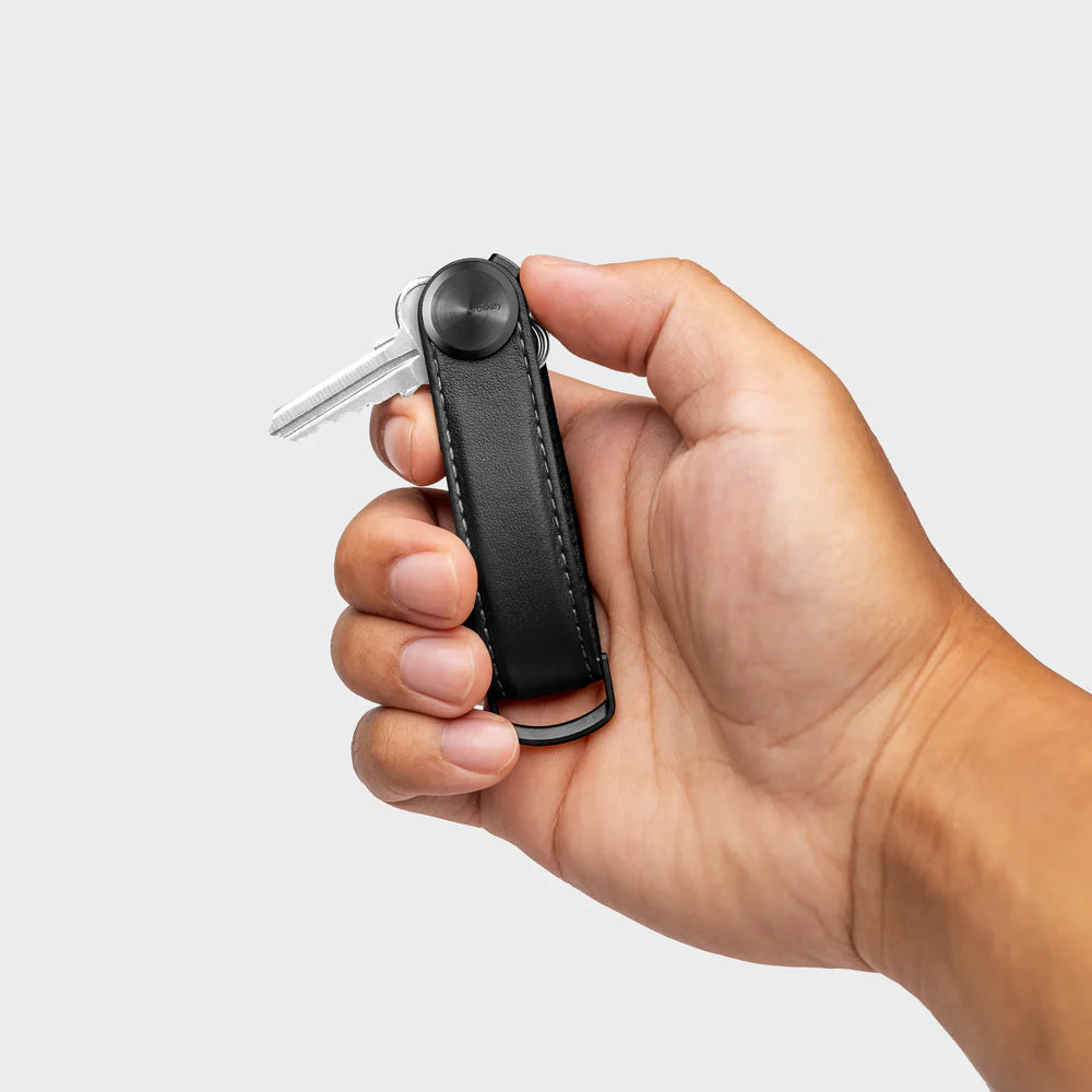 OrbitKey Key Organiser Pro Leather Blackout