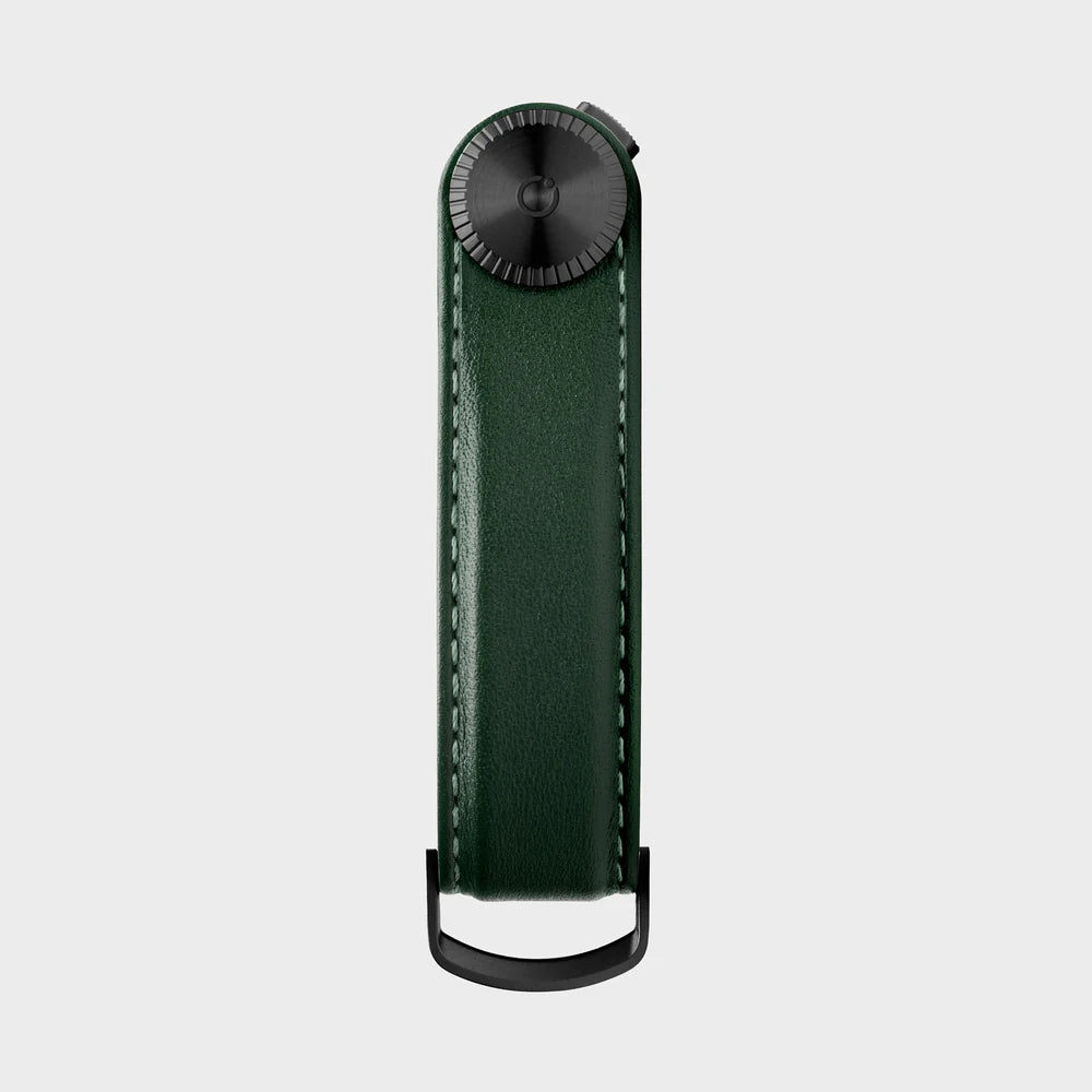 OrbitKey Key Organiser Pro Leather Evergreen