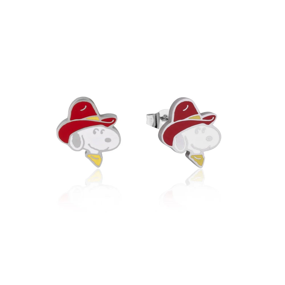 Couture Kingdom - ECC Peanuts Snoopy Cowboy Stud Earrings