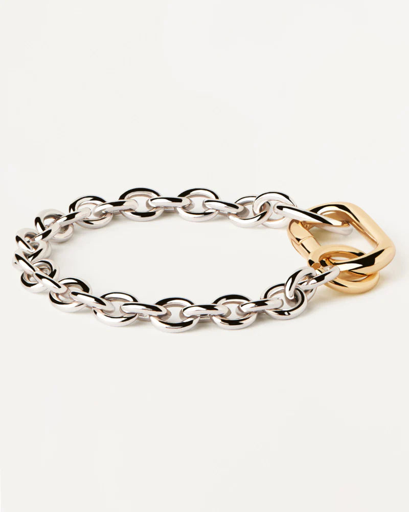 Pdpaola Beat Chain Bracelet