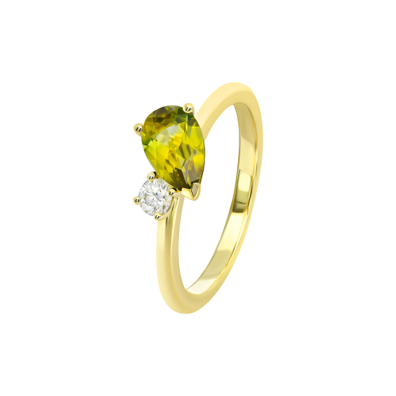 Sapphire Dreams Toi Et Moi Ring