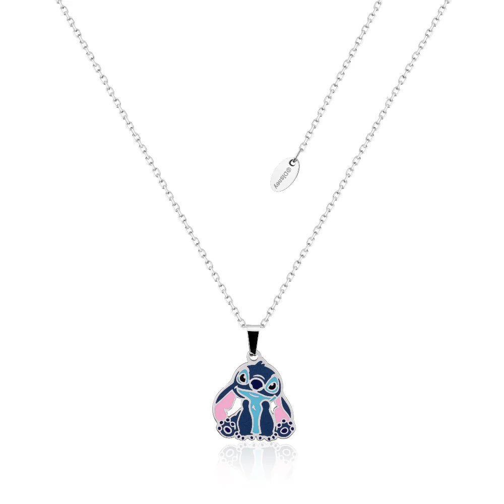 Couture Kingdom - ECC Disney Lilo and Stitch Droopy Ears Enamel Necklace