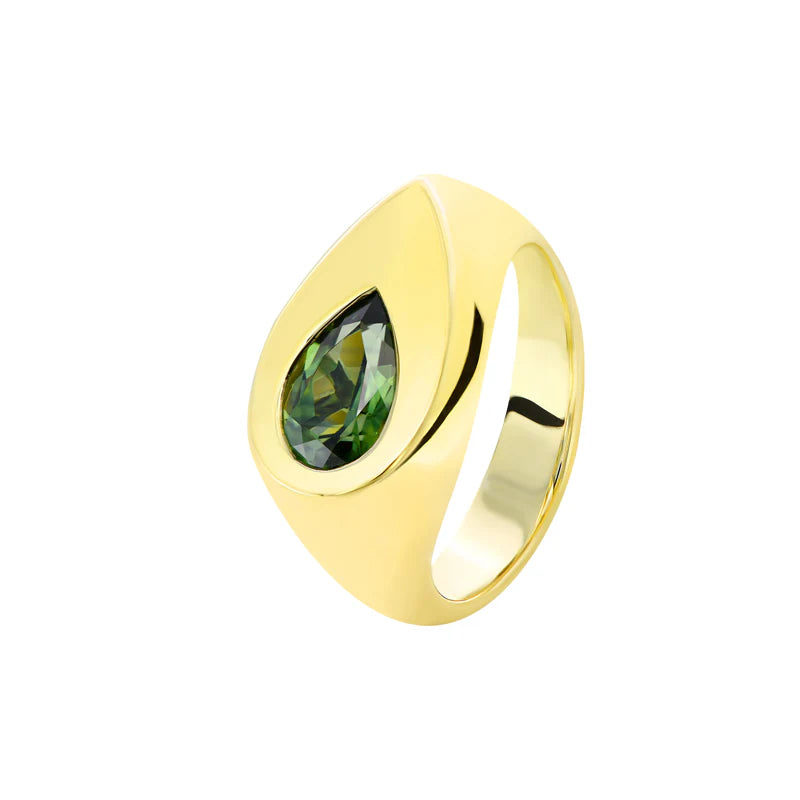 Sapphire Dreams Avery Pear Sapphire Ring