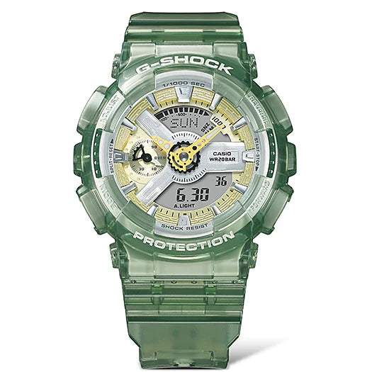G-Shock Green Duo Skeleton GMAS110GS-3A Watch