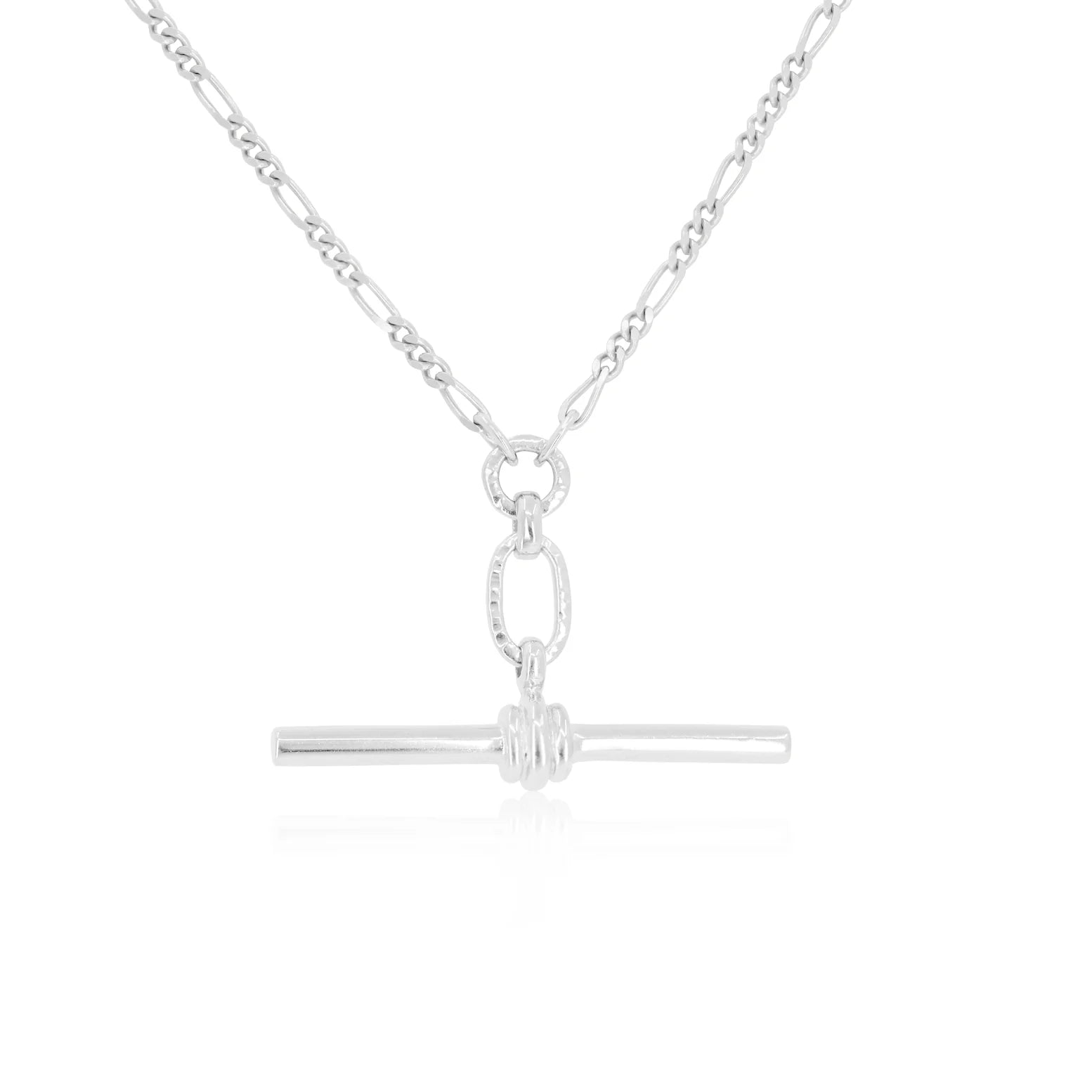 Toni May Fob Silver Necklace