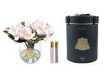 Cote Noire Round Magnolia Bouquet - Pink - Gold Badge