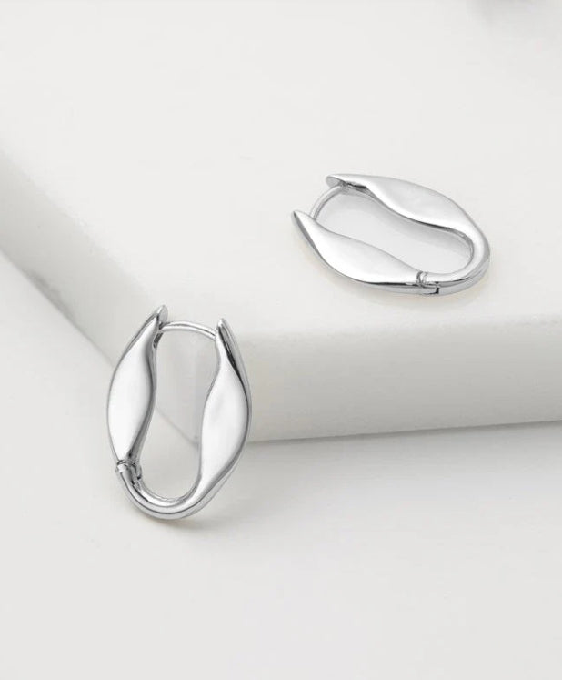 Zafino Rose Earring Silver