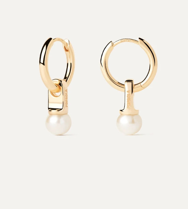 Pdpaola Pearl hoops