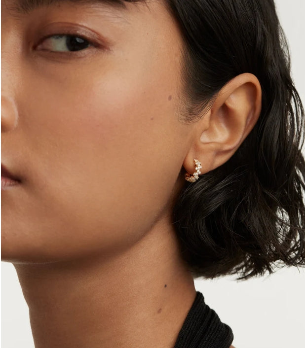 Pdpaola Little Crown Earrings