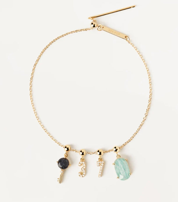 Pdpaola charms chain bracelet