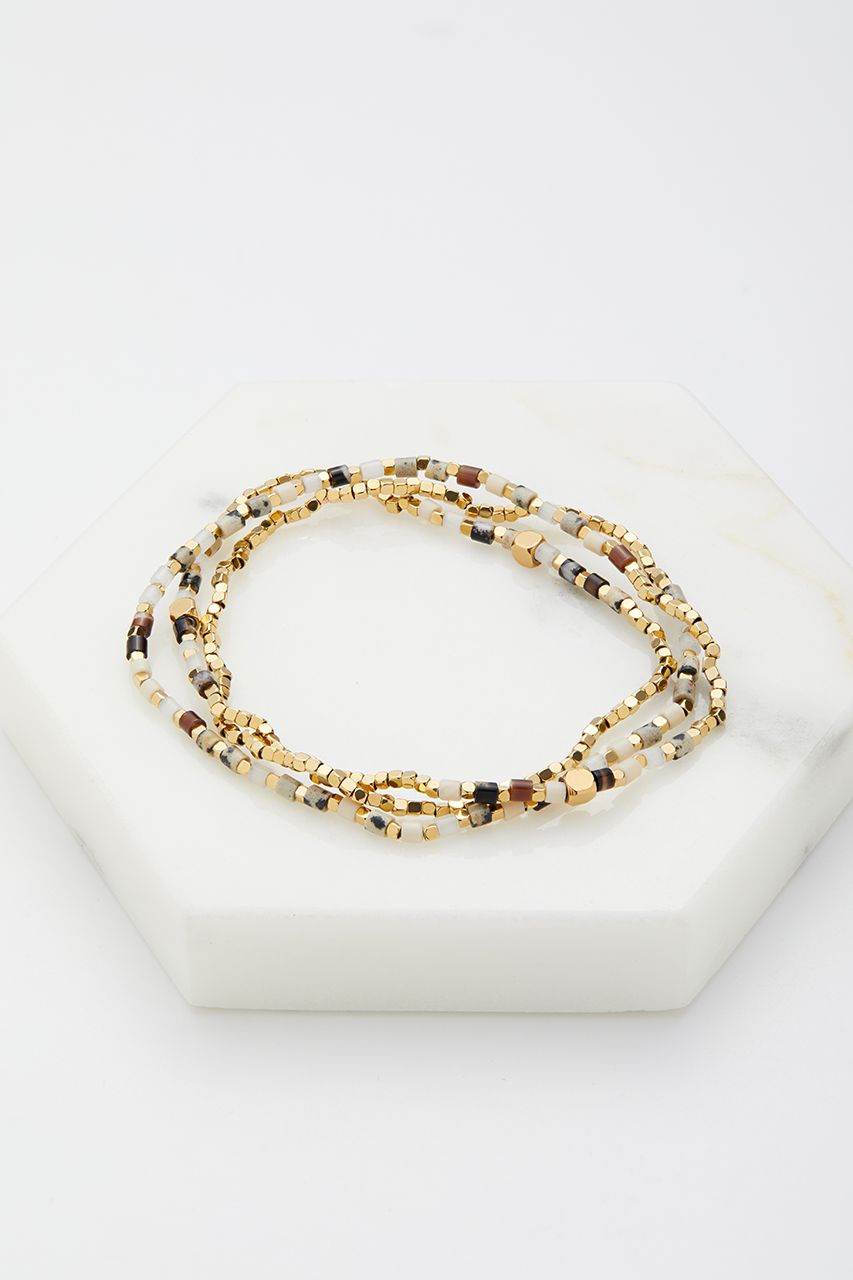 Zafino Ophelia Wrap Bracelet- Black