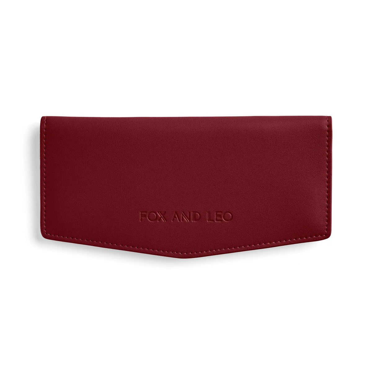 Fox & Leo Slimline Wallet - Burgundy