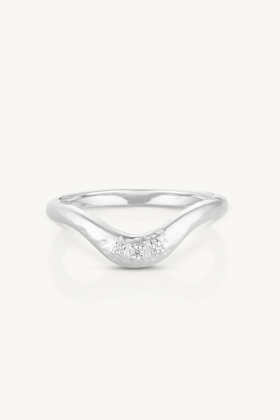 Toni May Tidal Silver Stacker