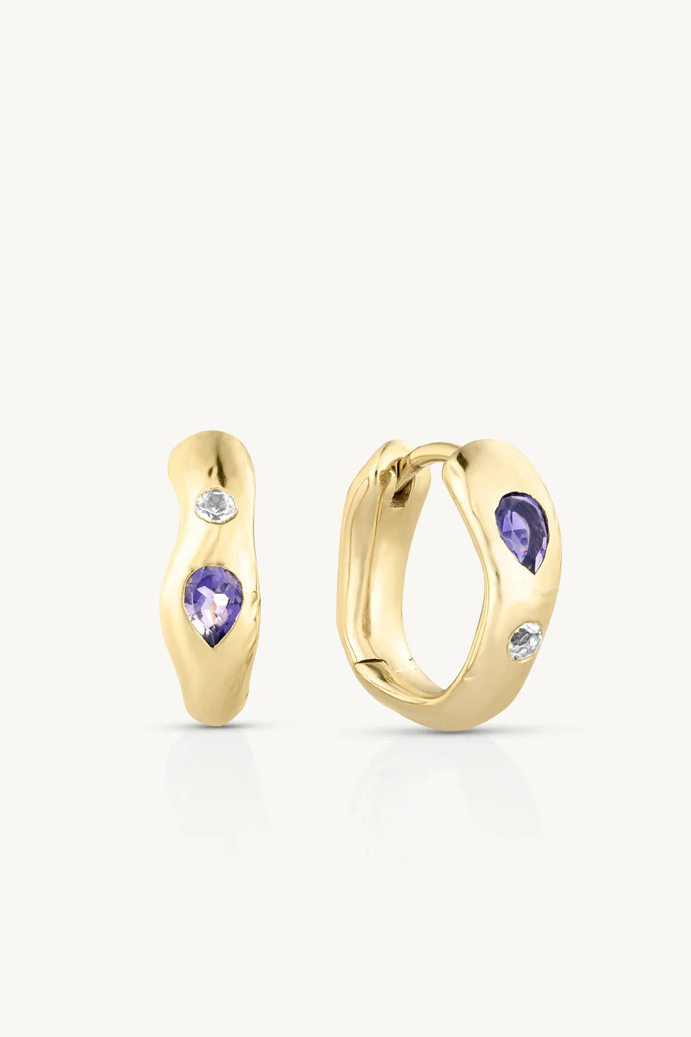 Toni May Willa Gold Hoops