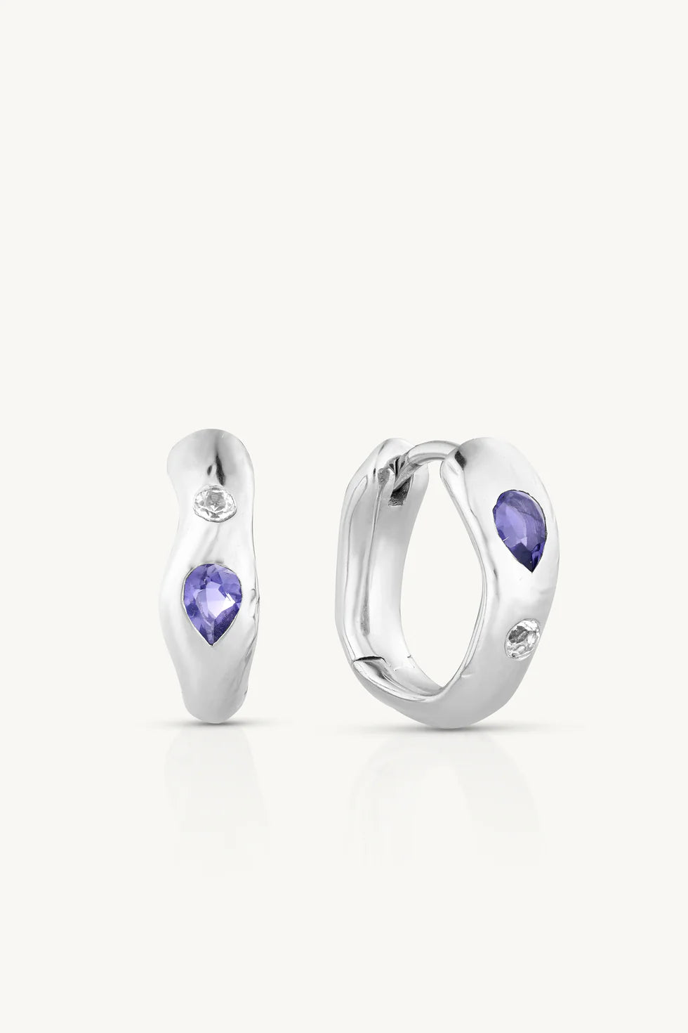 Toni May Willa Silver Hoops