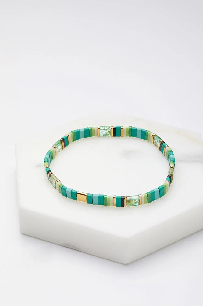 Tile Bracelet - Jade