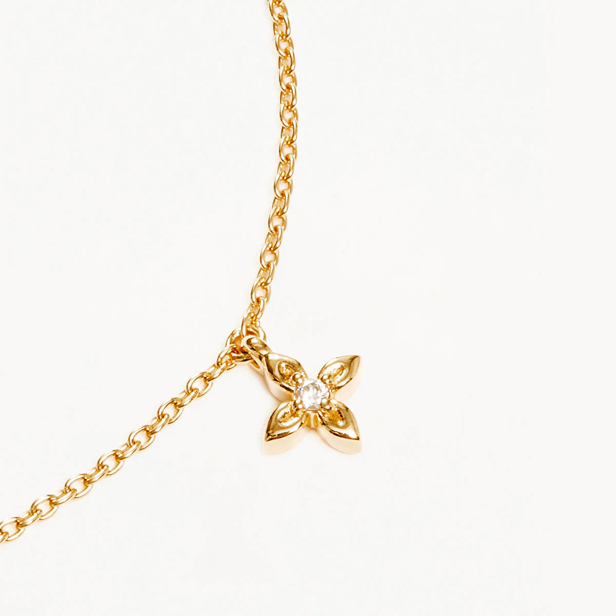 By Charlotte Gold Live in Peace Bracelet