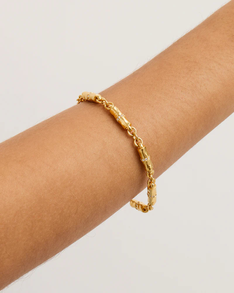 By Charlotte 18k Gold Vermeil Stay Wild Bracelet