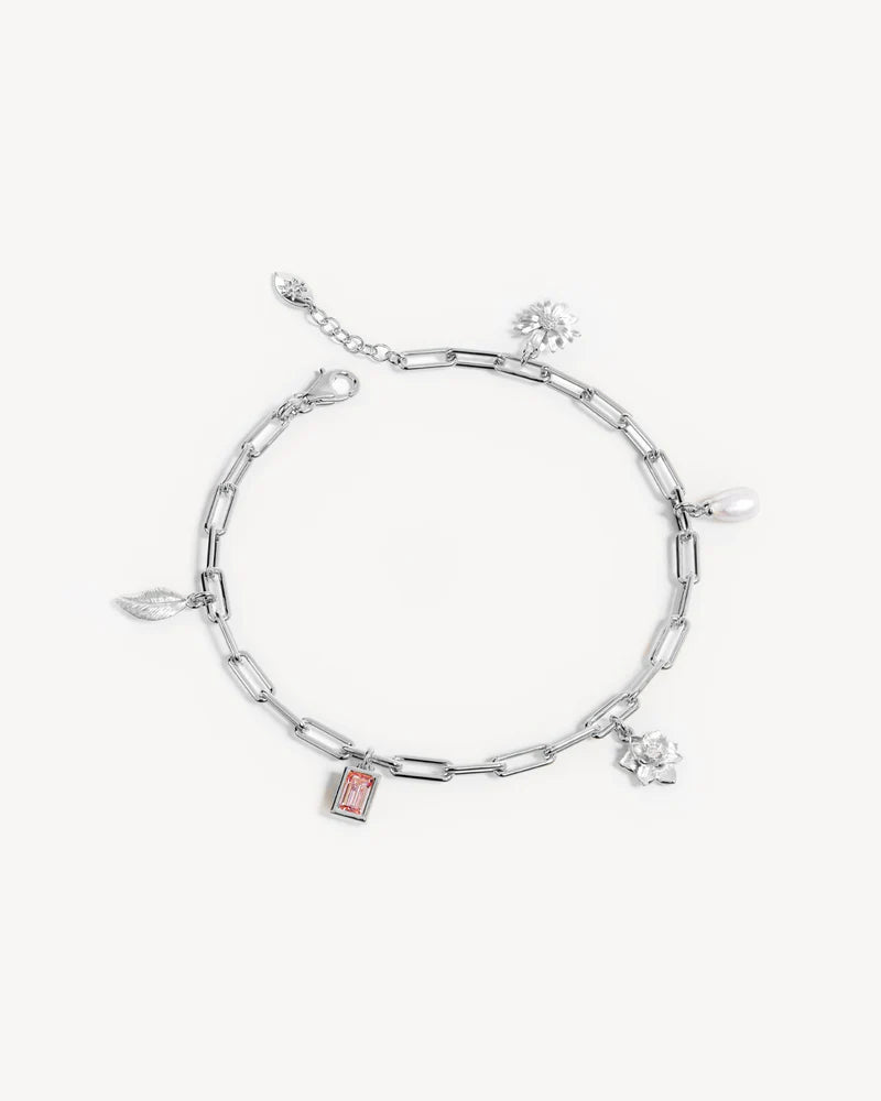 By Charlotte Sterling Silver Bloom With Grace Bracelet