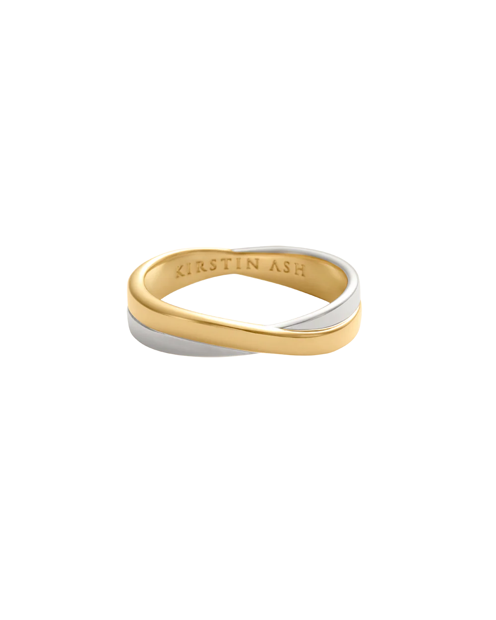 Kirstin Ash Duality Ring Mixed Metal Size 8