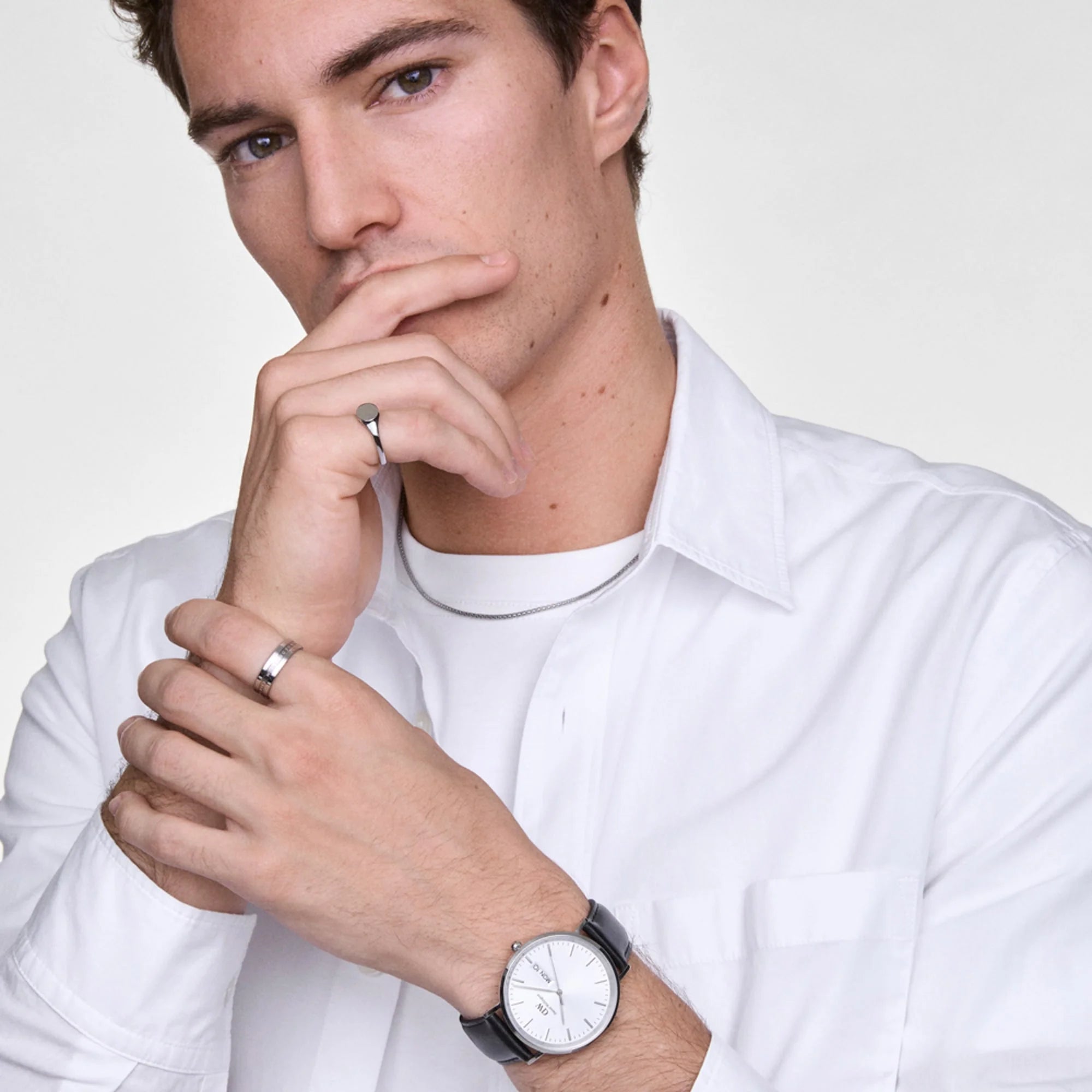 Classic Day Display Sheffield Silver