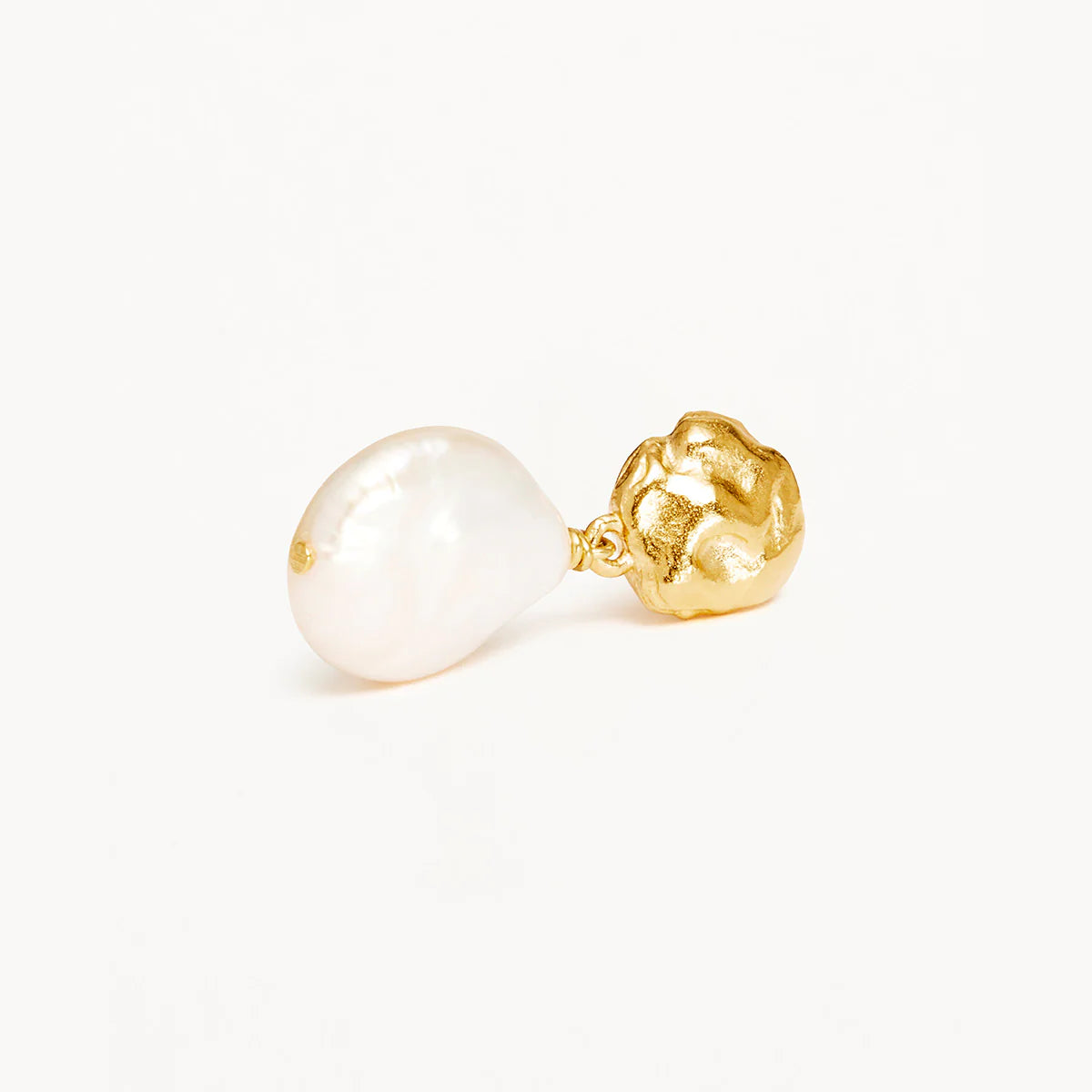 By Charlotte Endless Grace Pearl Drop Earrings- Gold
