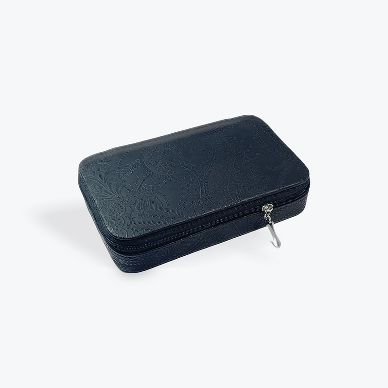 Black Fern Travel Jewellery Box