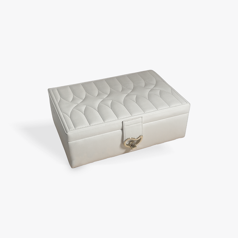 Pixie White Medium Jewellery Box