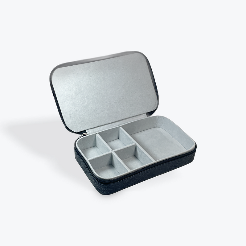 Black Fern Travel Jewellery Box