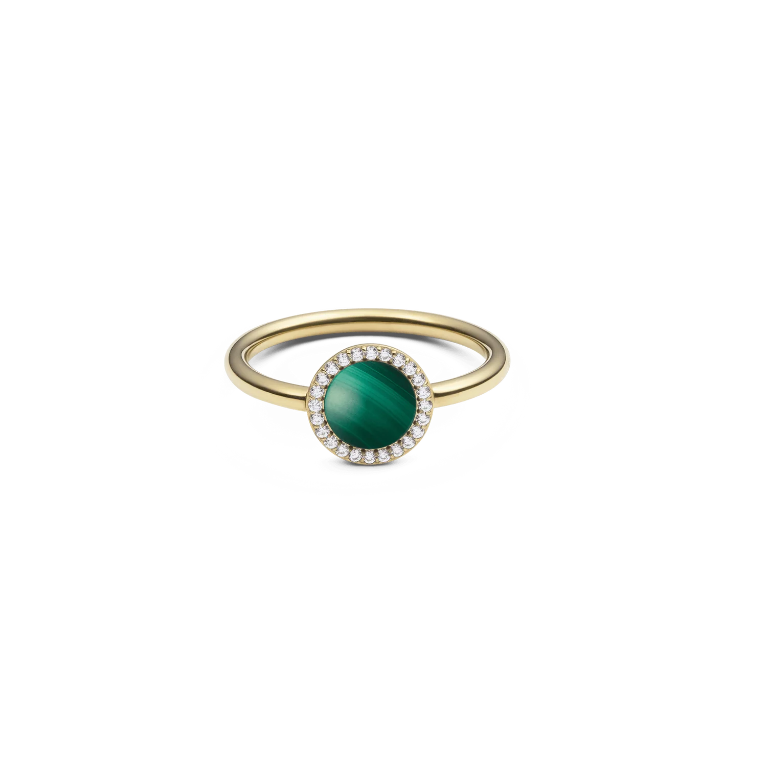 Daniel Wellington Audrey Ring Malachite Gold