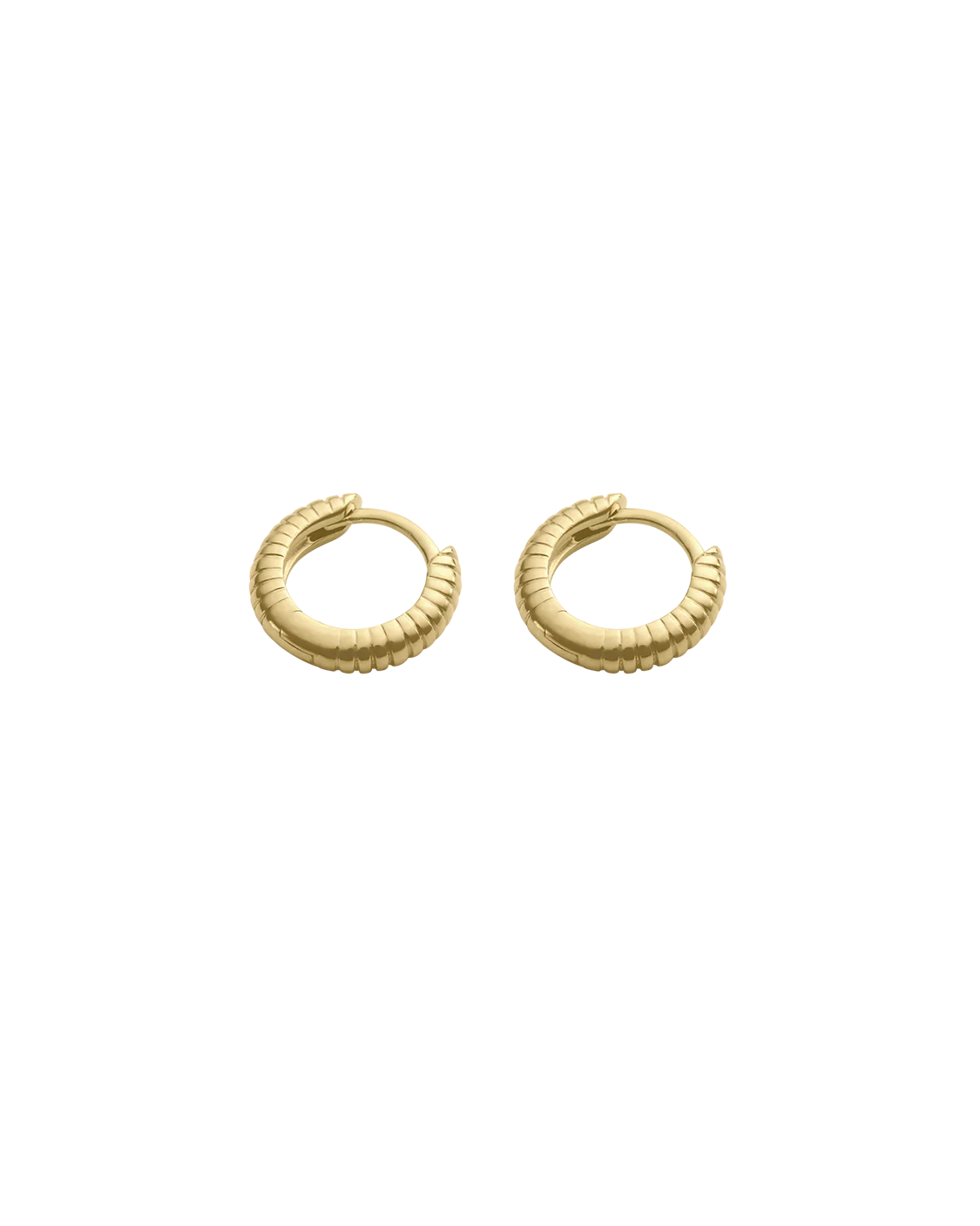 Kirstin Ash Elemental Huggies (18k Gold Plated)
