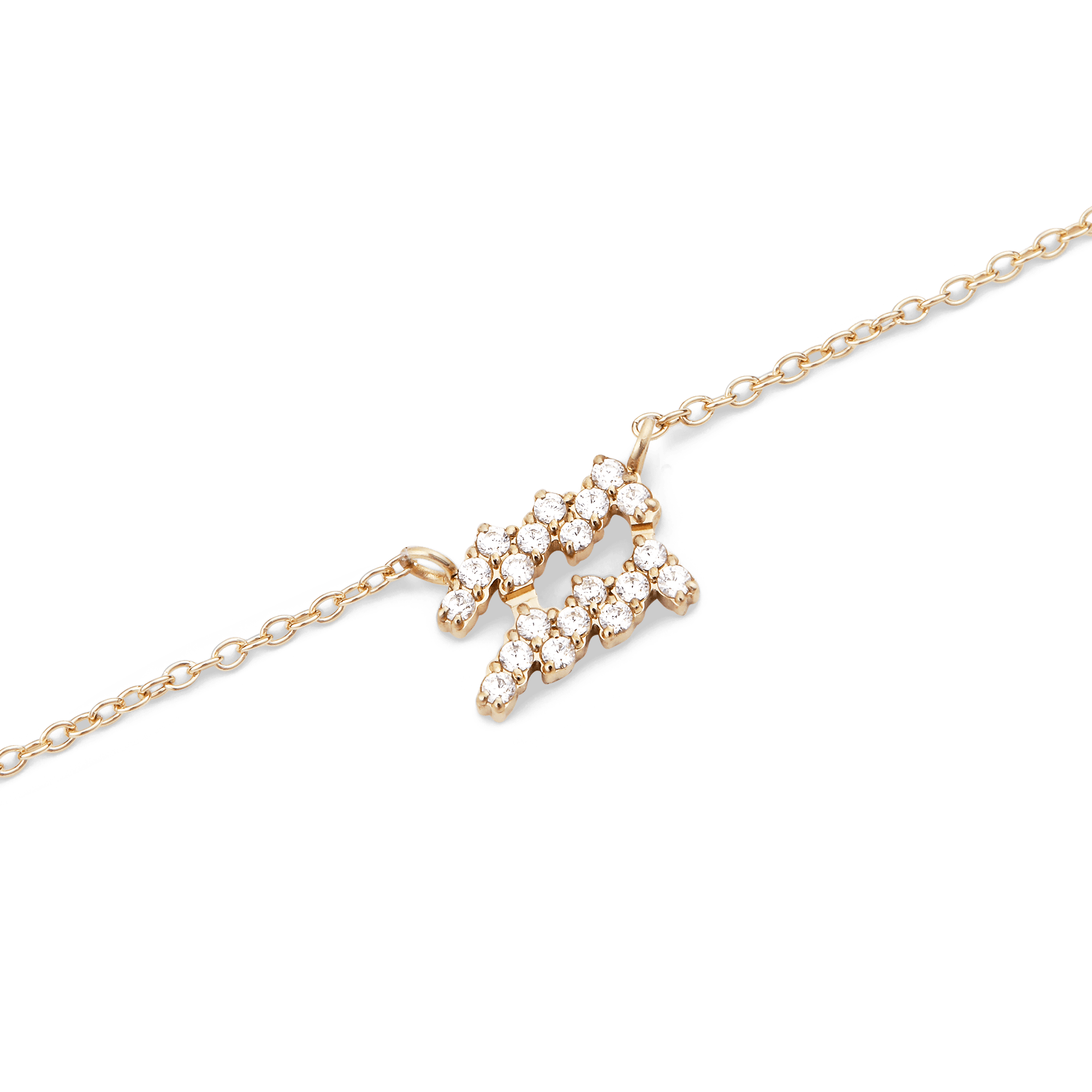 Daniel Wellington Zodiac Crystal Necklace Gold