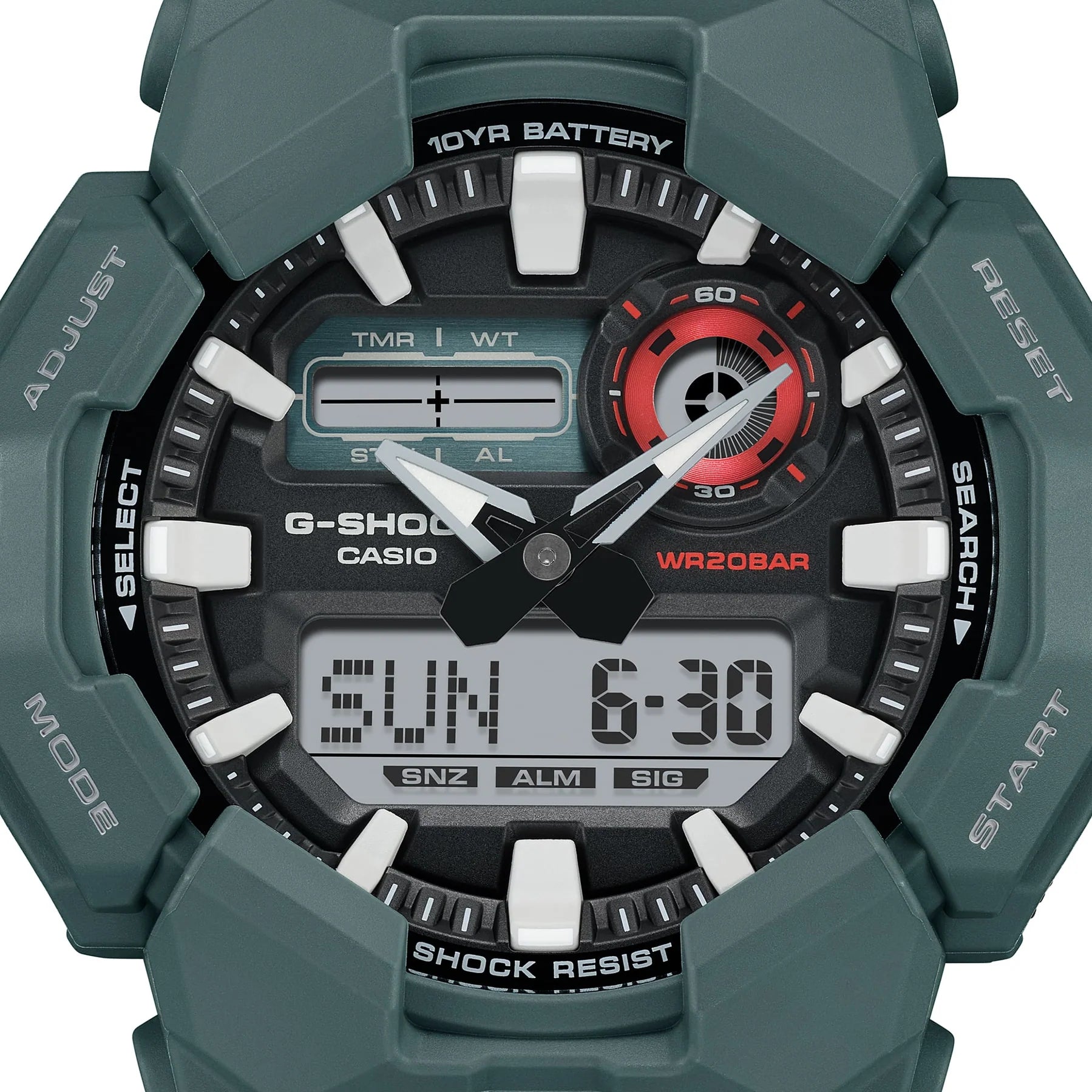 G-Shock Duo Rugged Combi GA010-2A Blue Resin Watch
