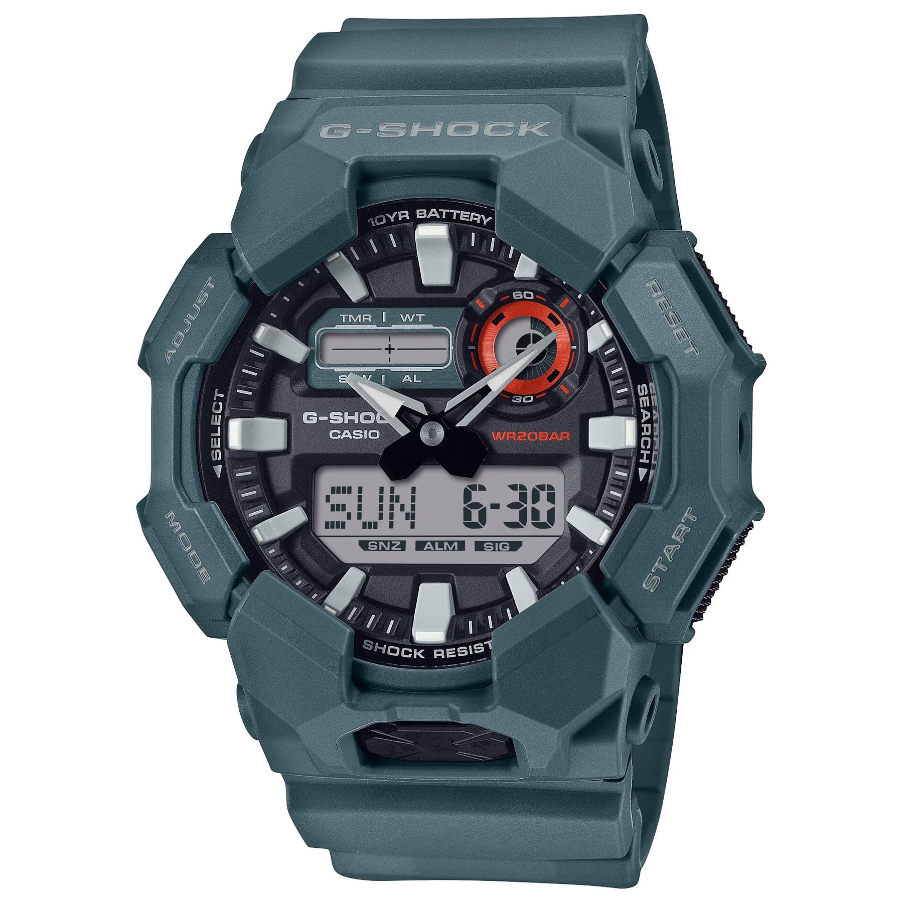 G-Shock Duo Rugged Combi GA010-2A Blue Resin Watch